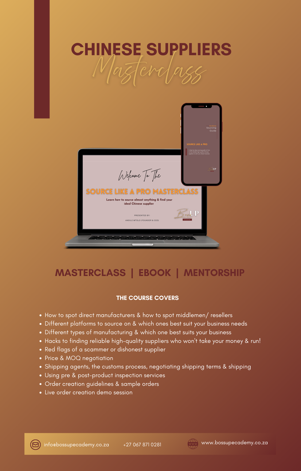 Chinese Supplier Course