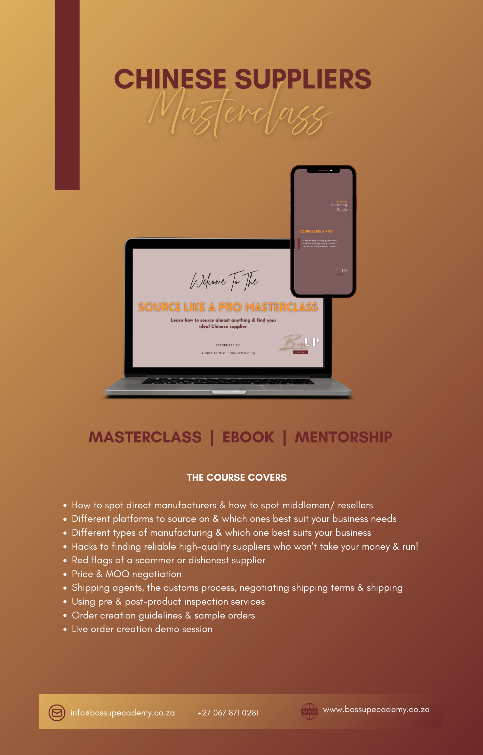 Chinese Supplier Course